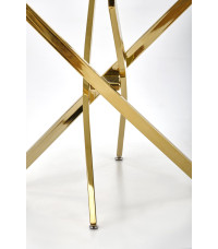 RAYMOND 2 stół, blat - czarny marmur, nogi - złoty (2p1szt)