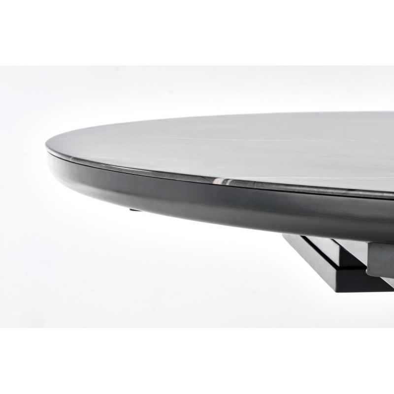 RICARDO stół rozkładany popielaty marmur (3p1szt)