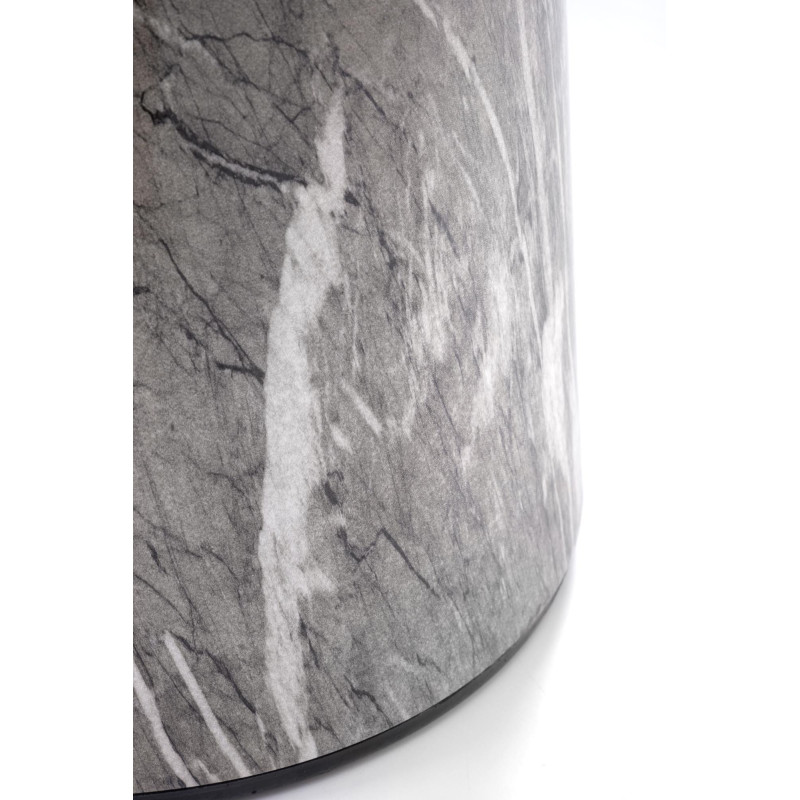 ROSA ława biały marmur / popielaty marmur / złoty (2p1szt)