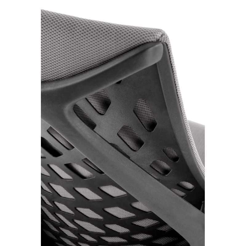 RUBIO fotel gabinetowy popielaty/czarny (1p1szt)