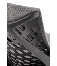 RUBIO fotel gabinetowy popielaty/czarny (1p1szt)