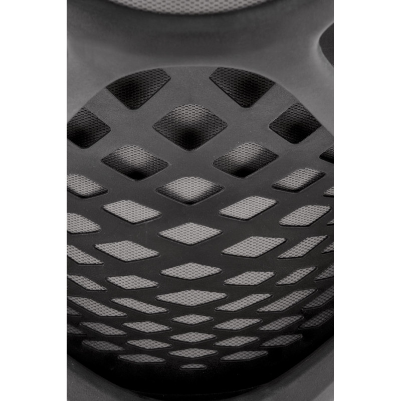 RUBIO fotel gabinetowy popielaty/czarny (1p1szt)