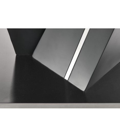 SALVADOR stół rozkładany blat - ciemny popiel, nogi - ciemny popiel (3p1szt)