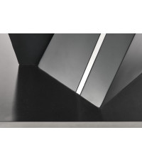 SALVADOR stół rozkładany blat - ciemny popiel, nogi - ciemny popiel (3p1szt)