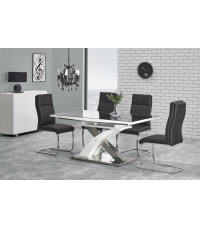 SANDOR 2 stół czarny (3p1szt)