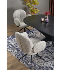 SANDRO stół rozkładany, czarny (2p1szt)