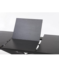 SANDRO stół rozkładany, czarny (2p1szt)