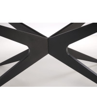 SANDRO stół rozkładany, czarny (2p1szt)