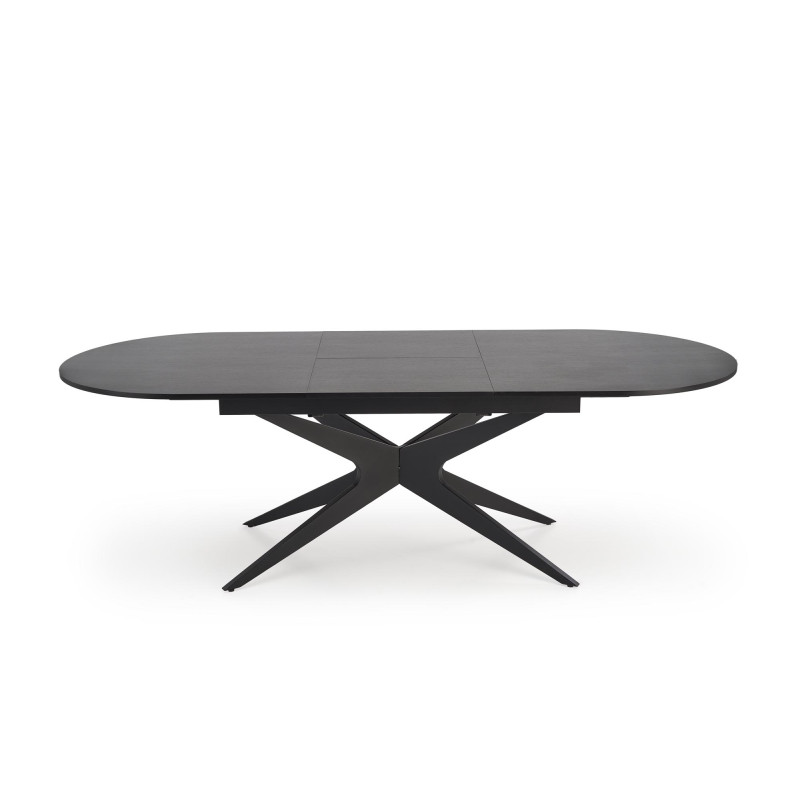 SANDRO stół rozkładany, czarny (2p1szt)