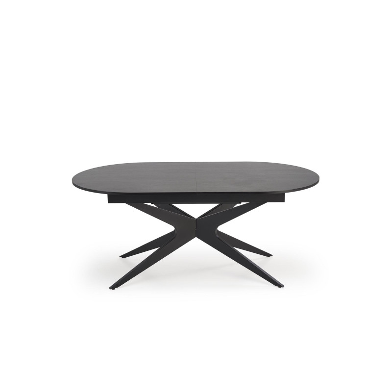 SANDRO stół rozkładany, czarny (2p1szt)