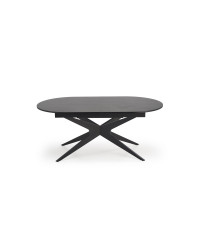 SANDRO stół rozkładany, czarny (2p1szt)