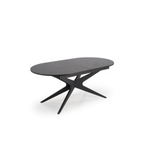 SANDRO stół rozkładany, czarny (2p1szt)