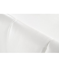 SANDY łóżko tapicerowane biały (2p1szt)