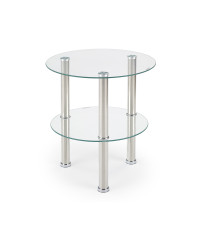 SARDINIA ława blat oraz półka bezbarwna (2p1szt)