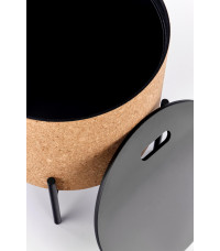 SASHA ława naturalny/czarny (1p1szt)