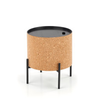 SASHA ława naturalny/czarny (1p1szt)