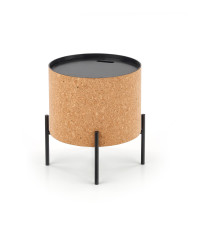 SASHA ława naturalny/czarny (1p1szt)