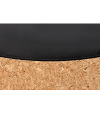 SASHA ława naturalny/czarny (1p1szt)