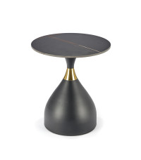 SCALITA ława czarny marmur / czarny/ złoty (2p1szt)