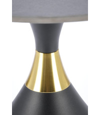 SCALITA ława czarny marmur / czarny/ złoty (2p1szt)