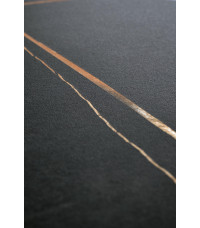 SCALITA ława czarny marmur / czarny/ złoty (2p1szt)