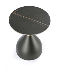 SCALITA ława czarny marmur / czarny/ złoty (2p1szt)