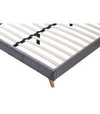 SCANDINO łóżko 160, popielaty (2p1szt)