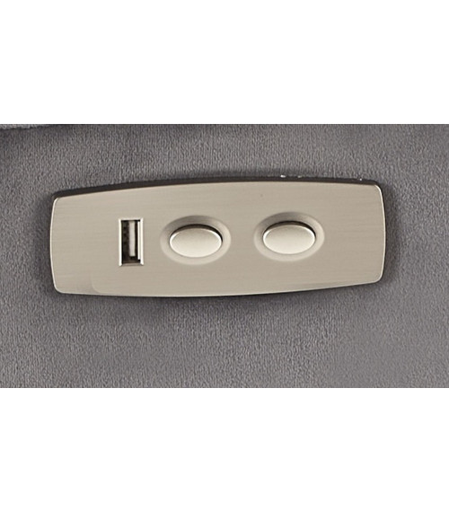 SEMIR 2 fotel wypoczynkowy popielaty (2p1szt)