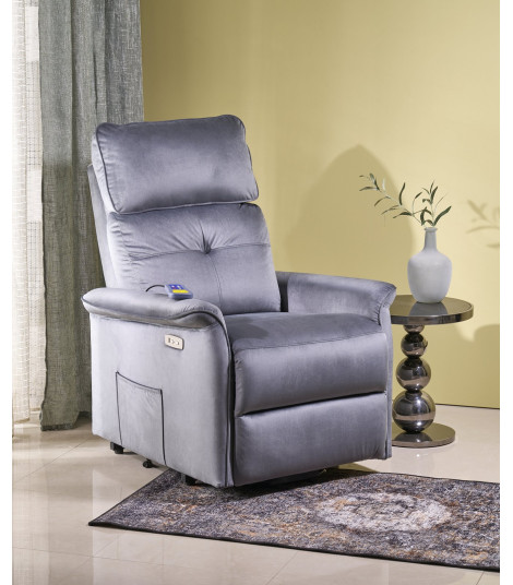 SEMIR 2 fotel wypoczynkowy popielaty (2p1szt)