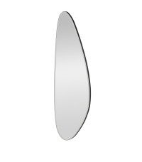 SERENITY lustro ścienne, srebrny (1p1szt)