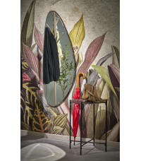 SERENITY lustro ścienne, srebrny (1p1szt)