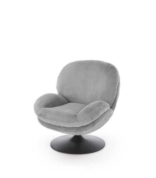 SHELL fotel wypoczynkowy, popielaty (1p1szt)