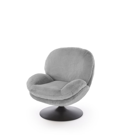 SHELL fotel wypoczynkowy, popielaty (1p1szt)
