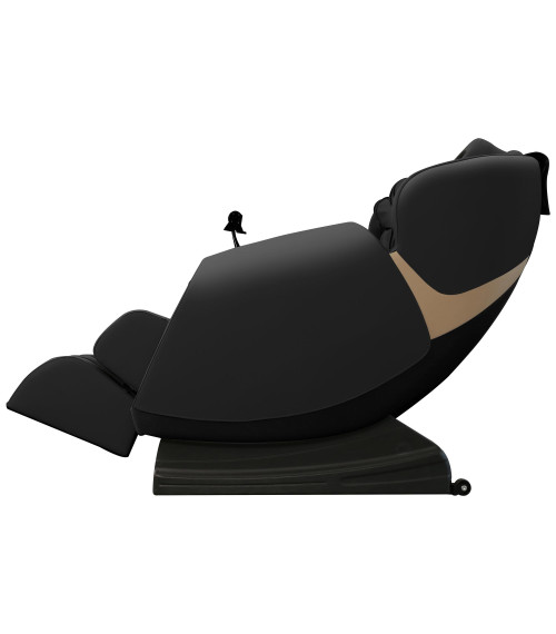 SOLARIA  fotel wypoczynkowy z funkcją masażu i podgrzewania, czarny (1p1szt)