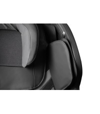 SOLARIA  fotel wypoczynkowy z funkcją masażu i podgrzewania, czarny (1p1szt)