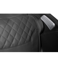 SOLARIA  fotel wypoczynkowy z funkcją masażu i podgrzewania, czarny (1p1szt)