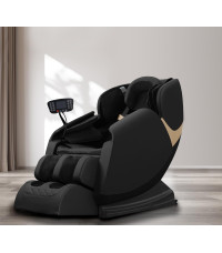 SOLARIA  fotel wypoczynkowy z funkcją masażu i podgrzewania, czarny (1p1szt)