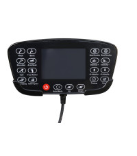 SOLARIA  fotel wypoczynkowy z funkcją masażu i podgrzewania, czarny (1p1szt)