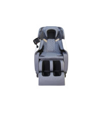 SOLARIA  fotel wypoczynkowy z funkcją masażu i podgrzewania, kremowy / popielaty (1p1szt)