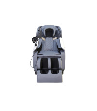 SOLARIA  fotel wypoczynkowy z funkcją masażu i podgrzewania, kremowy / popielaty (1p1szt)