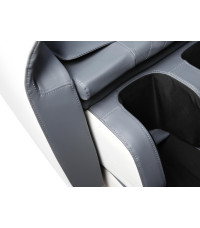 SOLARIA  fotel wypoczynkowy z funkcją masażu i podgrzewania, kremowy / popielaty (1p1szt)