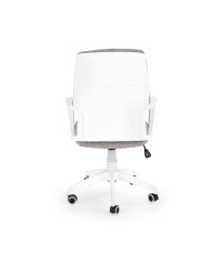 SPIN 2 fotel pracowniczny jasny popiel / biały (1p1szt)