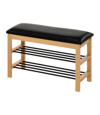 ST11 stojak na buty naturalny / czarny (1p1szt)