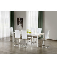 STANFORD XL stół rozkładany biały (2p1szt)