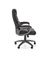 STEVEN fotel gabinetowy czarny / popielaty (1p1szt)