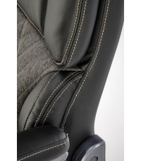 STEVEN fotel gabinetowy czarny / popielaty (1p1szt)