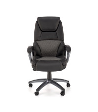 STEVEN fotel gabinetowy czarny / popielaty (1p1szt)