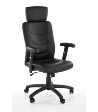 STILO fotel gabinetowy czarny