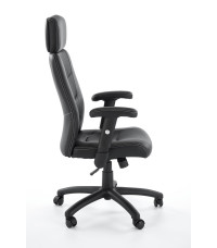 STILO fotel gabinetowy czarny