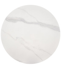 TALBI  ława biały marmur / biały / złoty (1p1szt)